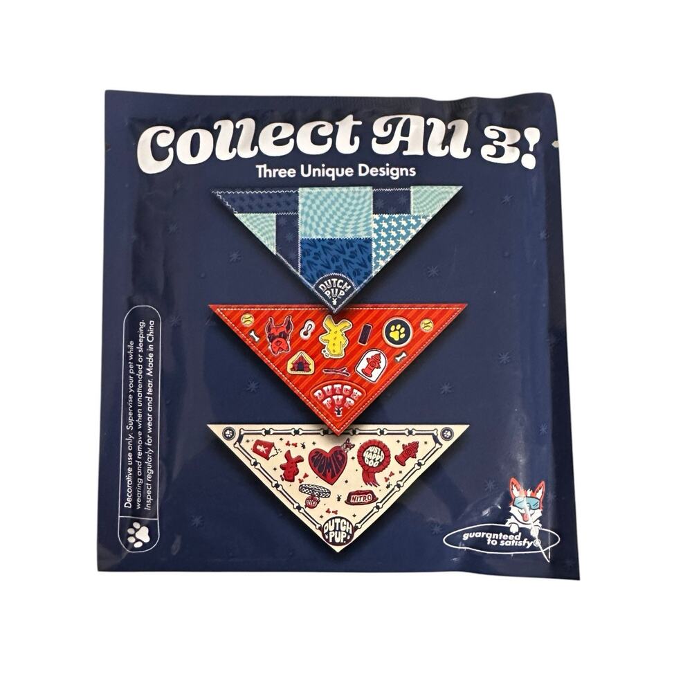 Dutch Bros Dutch Pup National Dog Day Mystery Bandana New